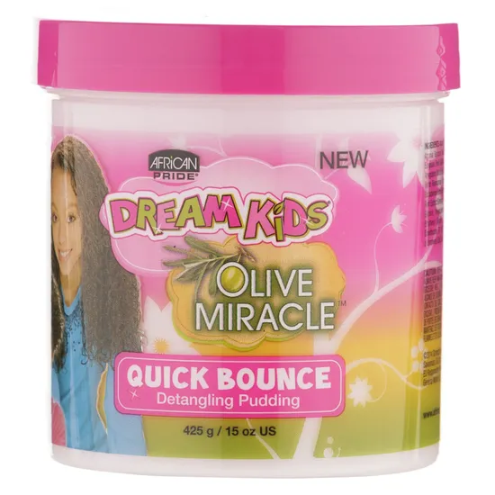 African Pride Dream Kids Olive Miracle Quick Bounce Detangling Pudding