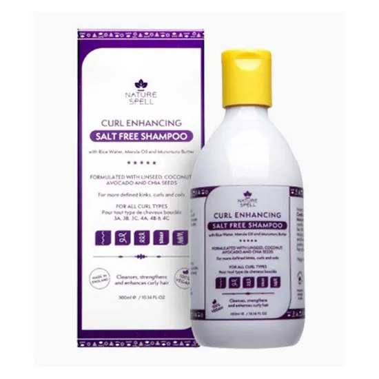 Nature Spell Curl Enhancing Salt Free Shampoo