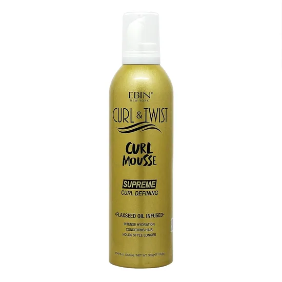 Ebin New York Curl & Twist Supreme Curl Defining Curl Mousse