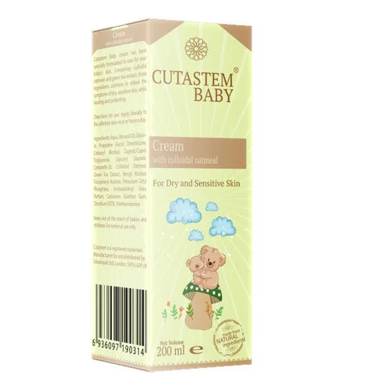 Cutastem Baby Cream With Colloidal Oatmeal