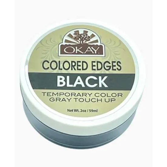 Okay Coloured Edges Grey Touch Up Black