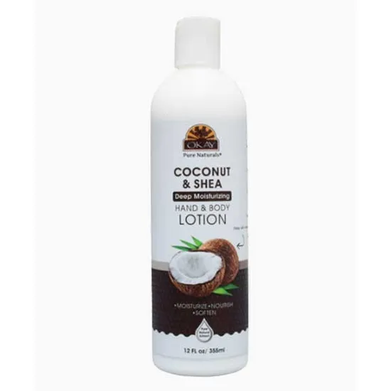 Okay Coconut Shea Deep Moisturising Hand & Body Lotion