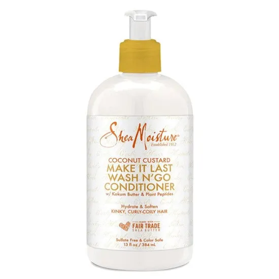 Shea Moisture Coconut Custard Make It Last Wash N GO Conditioner