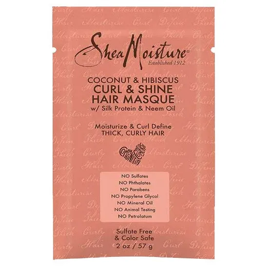 Shea Moisture Coconut & Hibiscus Curl & Shine Hair Masque