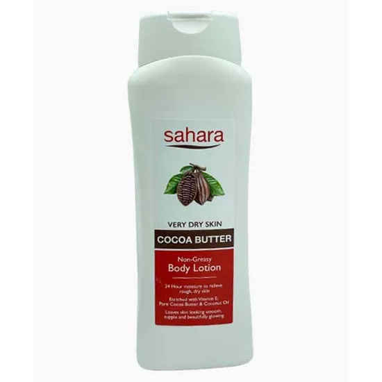 Sahara Single Bible Cocoa Butter Very Dry Skin Body Lotion