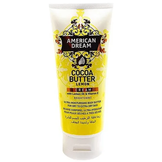 American Dream Cocoa Butter Cream With Lemon