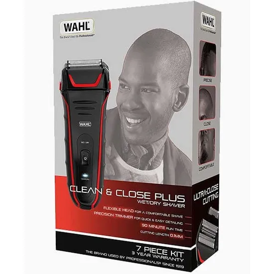 Wahl Clean & Close Plus Wet & Dry Shaver