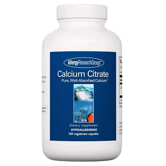 Allergy Research Group Calcium Citrate Capsules