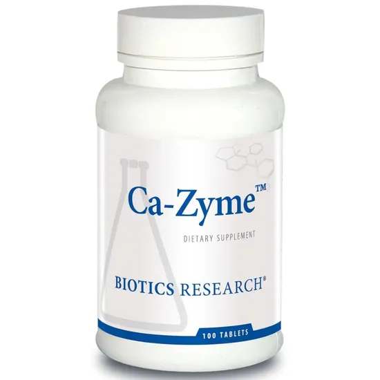 Biotics Research Ca-Zyme Calcium Tablets