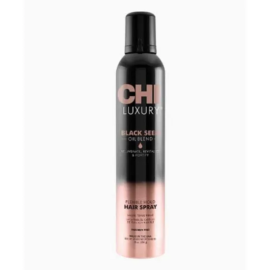 Farouk Systems CHI Luxury Black Seed Oil Blend Flexible Hold Hairspray