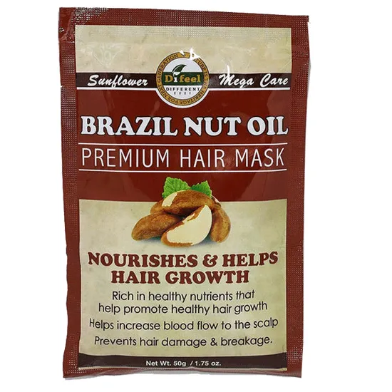 Difeel Brazil Nut Oil Premium Hair Mask Nourishes & Help Hair Growth