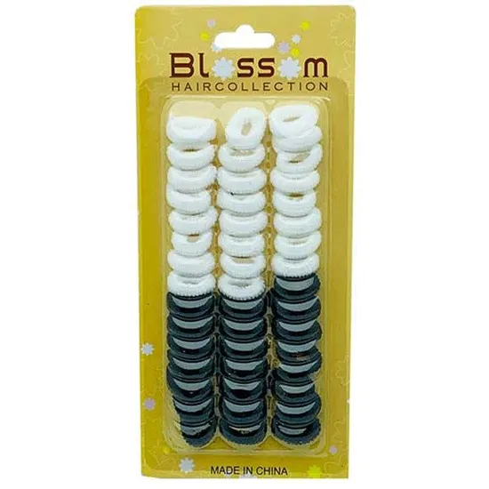 Mayfair Blossom Hair Collection Black White Hair Grips