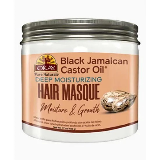 Okay Black Jamaican Castor Oil Deep Moisturising Hair Masque