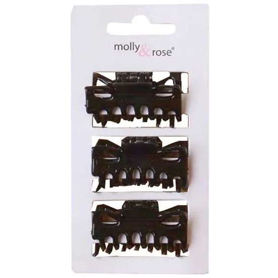 Molly And Rose Black Clamps