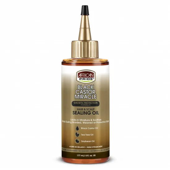 African Pride Black Castor Miracle Hair & Scalp Sealing Oil