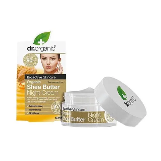 Dr. Organic Bioactive Skin Care Organic Shea Butter Night Cream