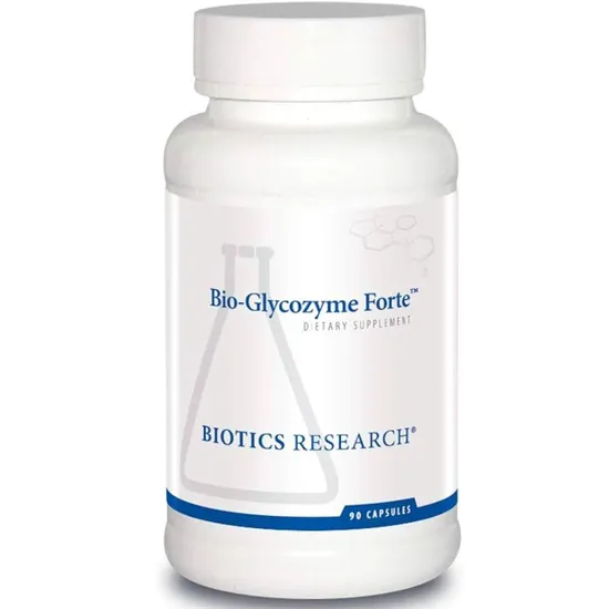 Biotics Research Bio-Glycozyme Forte Capsules