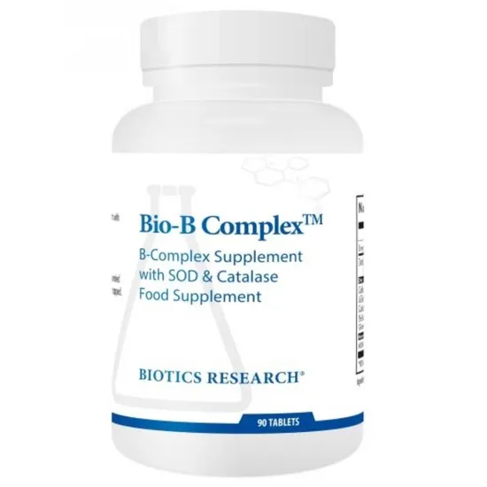 Biotics Research Bio-B Complex B Complex w/SOD & Catalase Tablets