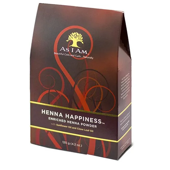 As I Am Beautiful Coils & Curls Enriched Henna Powder