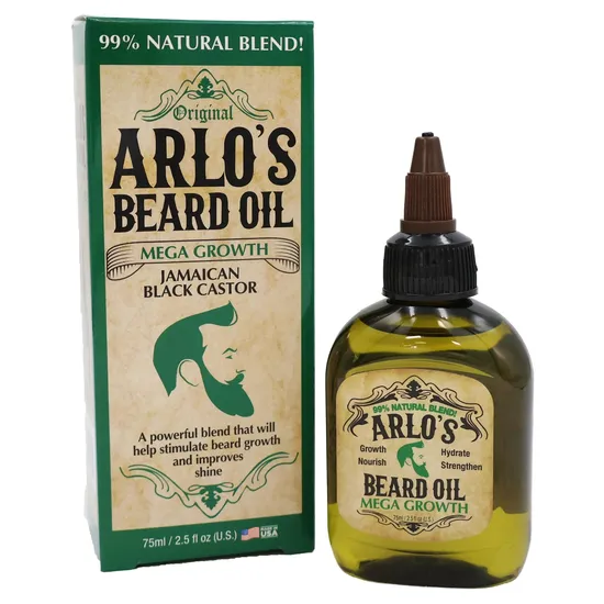 Arlos Beard Oil Mega Growth Jamaican Black Castor