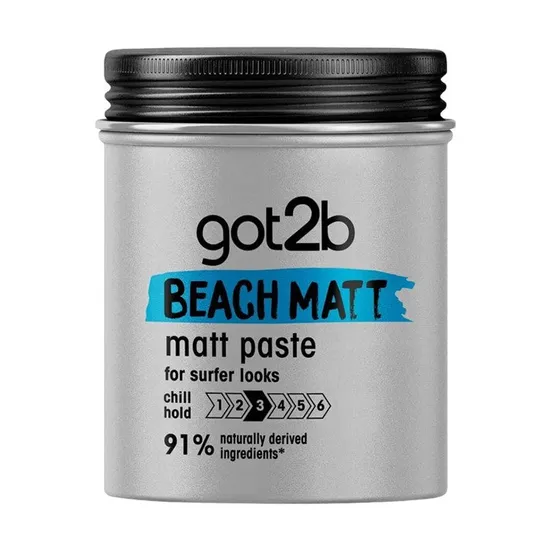 Schwarzkopf Beach Matte Paste 3 Medium Hold