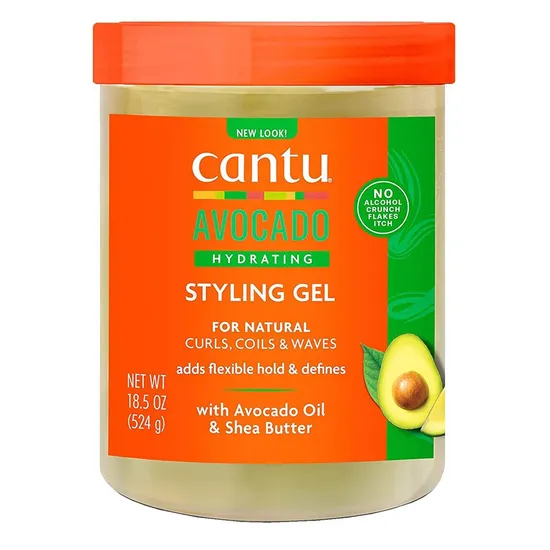 Cantu Avocado Hydrating Styling Gel With Avocado Oil & Shea Butter