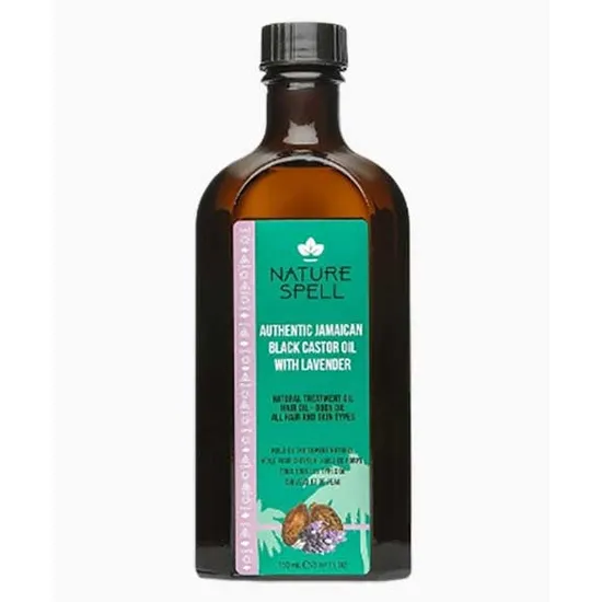 Nature Spell Authentic Jamaican Black Castor Oil With Lavender