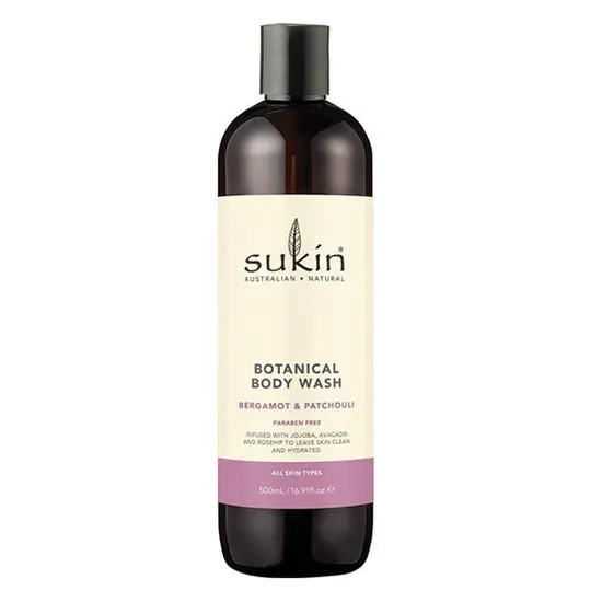 Sukin Botanical Body Wash Bergamot & Patchouli