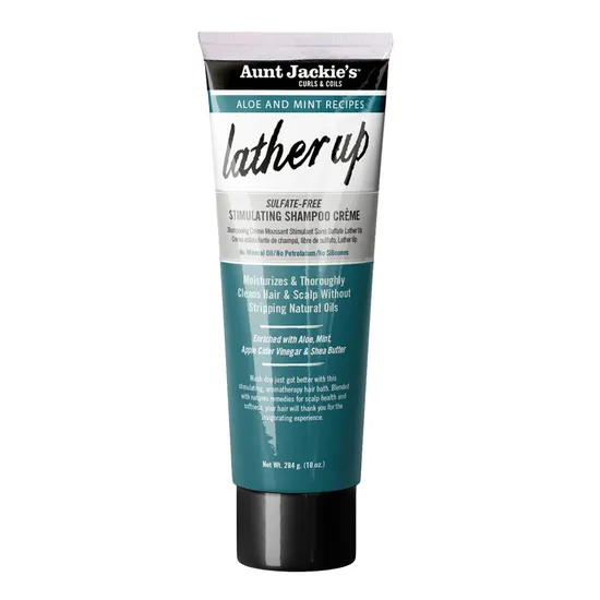 Aunt Jackie's Aunt Jackies Aloe & Mint Lather Up Sulfate-Free Shampoo Creme