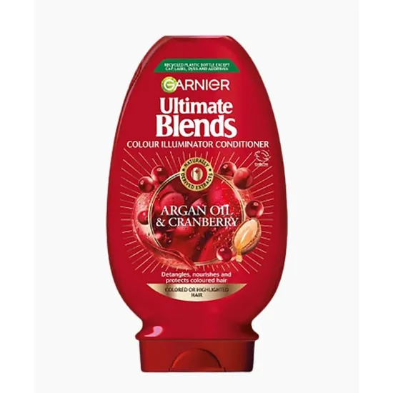 Garnier Ultimate Blends Argan Oil Cranberry Colour Illuminator Conditioner