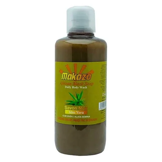 Makazo Aloe Vera Natural Black Soap