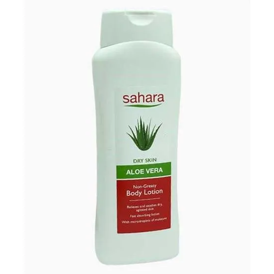 Sahara Single Bible Aloe Vera Non Greasy Dry Skin Body Lotion