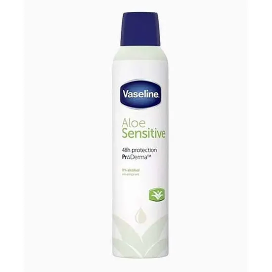 Vaseline Aloe Sensitive 48h Protection Pro Derma Anti Perspirant Spray