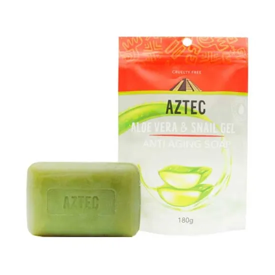 Aztec Secret Aloe Vera & Snail Gel Anti Ageing Soap