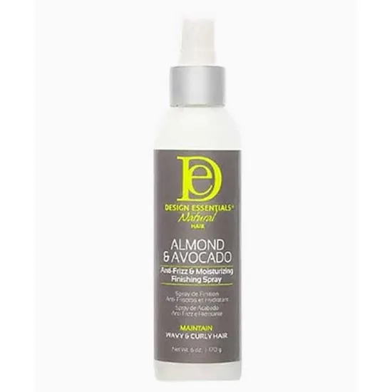 Design Essentials Almond & Avocado Anti Frizz Moisturising Finishing Spray