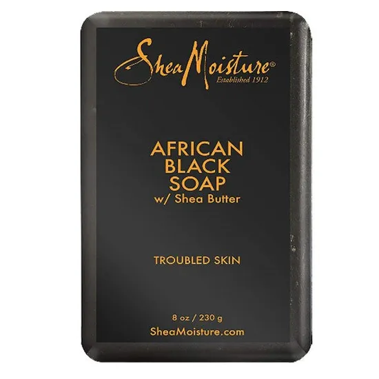 Shea Moisture African Black Soap With Shea Butter