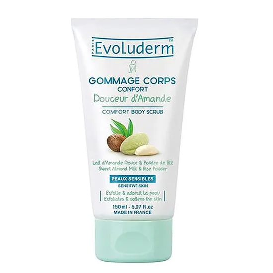 Evoluderm A Douceur D Amande Comfort Body Scrub