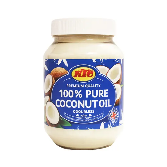 Ktc 100% Pure Coconut Oil For Hair, Skin Care, Cooking Multipurpose 500Ml