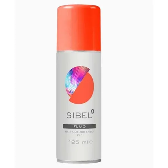 Sibel Fluo Red Hair Colour Spray