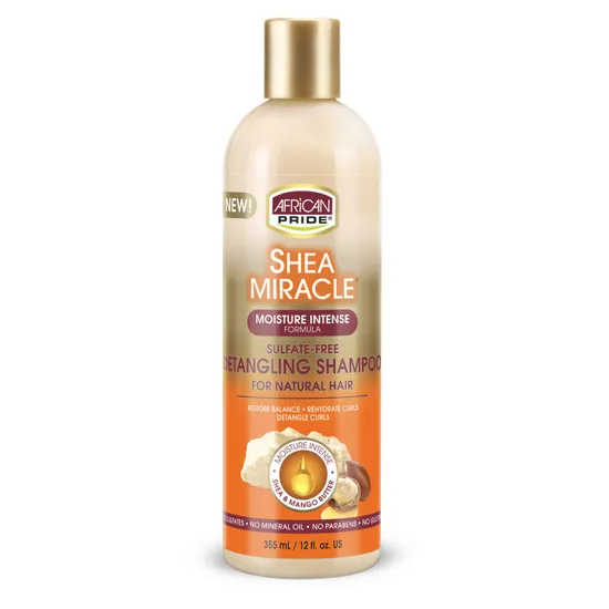 African Pride Shea Miracle Detangling Shampoo