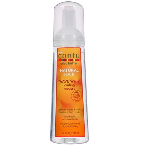 Cantu For Natural Hair Wave Whip Curling Mousse