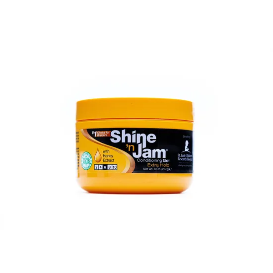 Ampro Shine 'N Jam Conditioning Gel Extra Hold 8Oz
