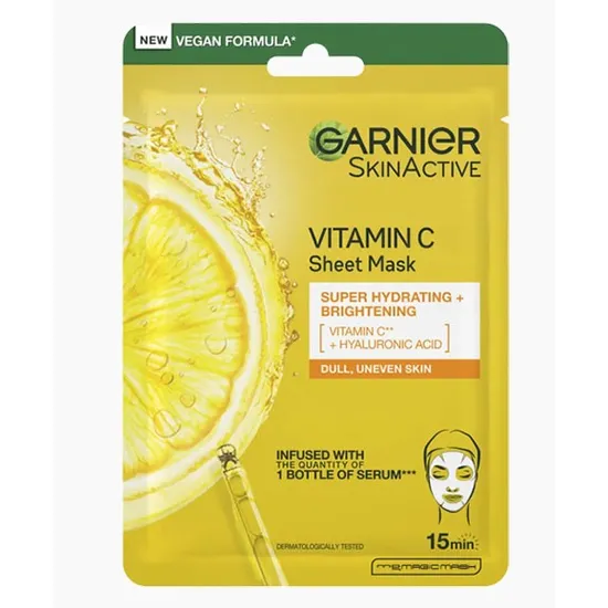 Garnier SkinActive Moisture Bomb Vitamin C Sheet Mask