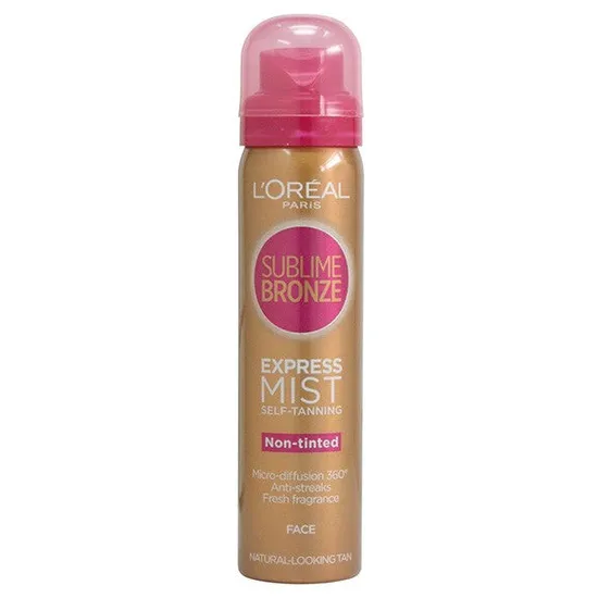 L'Oreal Paris Sublime Bronze Express Mist Self Tanning For Face