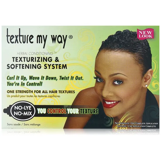 Texture My Way No-lye/no-mix Organic Conditioning Texturizing System