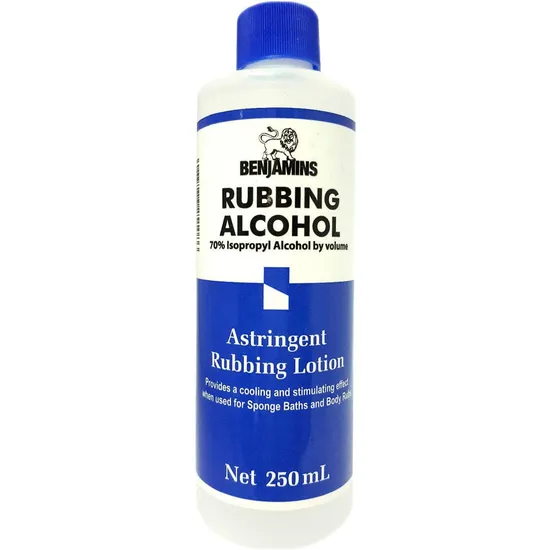 Benjamins Rubbing Alcohol