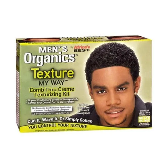 Texture My Way Men's Comb Thru Creme Texturizing Kit