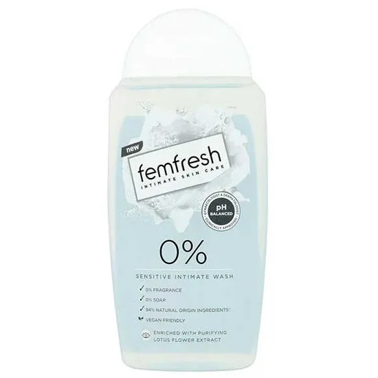 Fem Fresh Zero Percent Sensitive Intimate Wash
