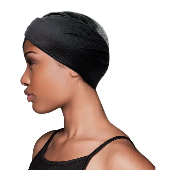 Sleek Hair Wrap Cap Mesh