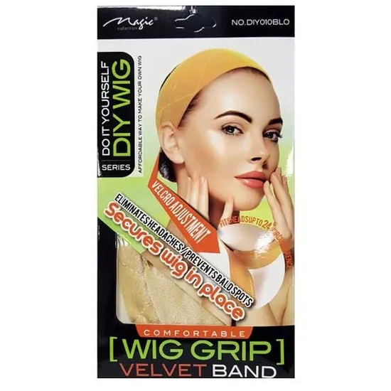 Magic Collection Wig Grip Velvet Band Diy010blo Blonde